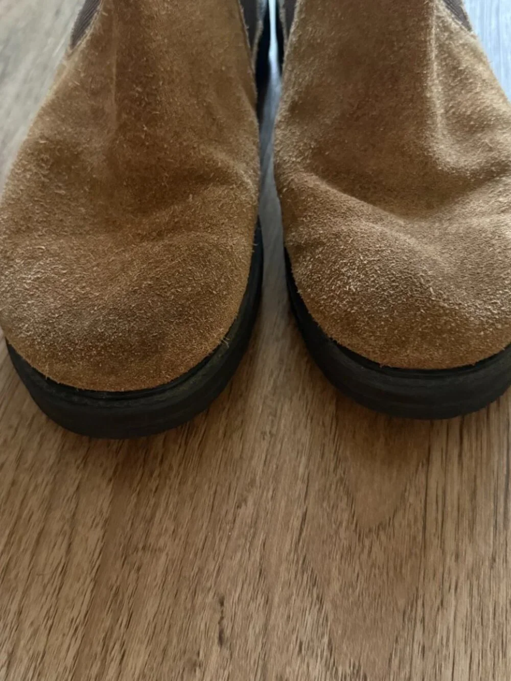 Diesel Brown D-Alabhama LCH Chelsea Suede Leather Boots US 8.5
